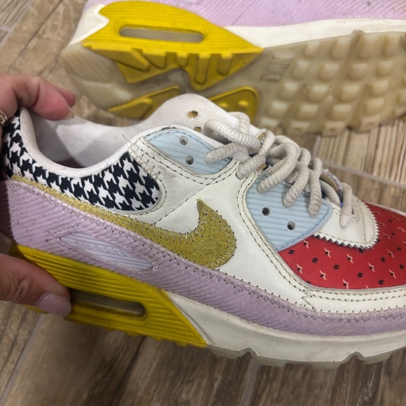 Nike Air Max 90, Patchwork, Size Women’s 7.5 - Picture 10 of 11